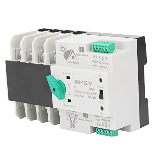 Cocoarm Automatischer Übertragungsschalter mit Compact Double Power 4P Schnellschalter für die Inländische Fabrik, Zuverlässige Getriebe von Cocoarm