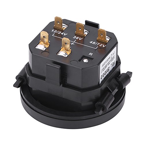 Cocoarm Batteriemesser Digitaler Batterie -Anzeigespannungstester mit 10 Segment -LED Anzeige Hoch-/Ladungswarnspeicherfunktion für 12 V 24 V 36 48 72 CARS DC Batterieantrieb Cocoarm Batteriemesser Digitaler Batterie -Anzeigespannungstester mit 10 Segment -LED Anzeige Hoch-/Ladungswarnspeicherfunktion für 12 V 24 V 36 48 72 CARS DC Batterieantrieb von Cocoarm