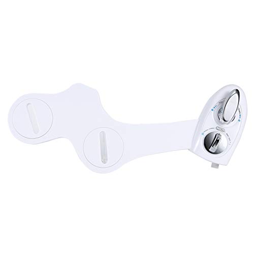 Cocoarm Bidet -Anhang für Toilettensitz Frischwasser Bidetoilette Ansatz Einstellbarer Wasserdruck Dual Düse Hinten und Femininwäsche Selbstreinigung ohne Strom Benötigt Einfach zu von Cocoarm