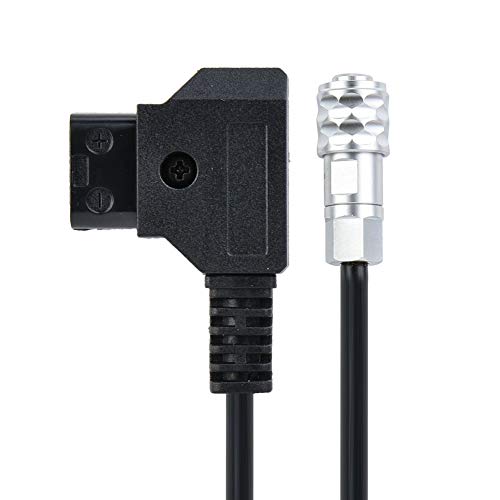 Cocoarm Blackmagic Cinema Camera 4K D -TAP -Anschlusskabel Hochleitendes Draht Stromkabel für Camcorder Kunststoff/Schwarz/1M (1m) von Cocoarm