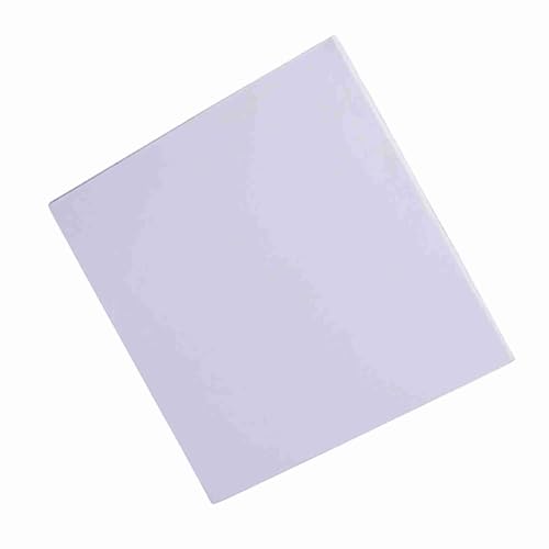 Cocoarm CPU Wärmeleitpad Kühlkörper Kühlpad 100x100x2mm Weich Hohe Wärmeleitfähigkeit 1,2 W~2,0 W Nicht Leitend für Laptop PC GPU Elektronik (Grau-weiß) von Cocoarm