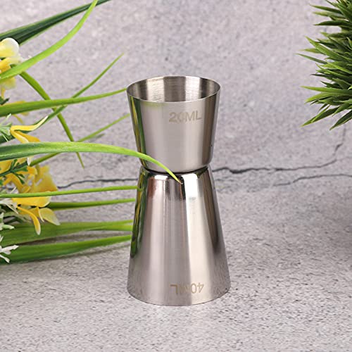 Cocoarm Cocktail Jigger, Double Bar Mess Cup Zum Mischen von Getränken, Mühelose Cocktail-Mischung, Doppelkopfdesign, Edelstahl, Einfaches, Aber Vielseitiges Design, Ideal für Bars, Hotels, (S m l) Cocoarm Cocktail Jigger, Double Bar Mess Cup Zum Mischen von Getränken, Mühelose Cocktail-Mischung, Doppelkopfdesign, Edelstahl, Einfaches, Aber Vielseitiges Design, Ideal für Bars, Hotels, (S m l) von Cocoarm