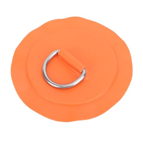 Cocoarm D Ring Patch Boat D Ringkissen Kreisförmiger Ring für Aufblasbare Bootskajak Beiboot mit Edelstahl -PVC -Material Easy Installation Secure Getriebebefestigung (ORANGE) von Cocoarm