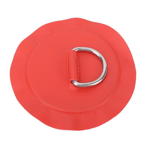 Cocoarm D Ring Patch Boat D Ringkissen Kreisförmiger Ring für Aufblasbare Bootskajak Beiboot mit Edelstahl -PVC -Material Easy Installation Secure Getriebebefestigung (Rot) von Cocoarm