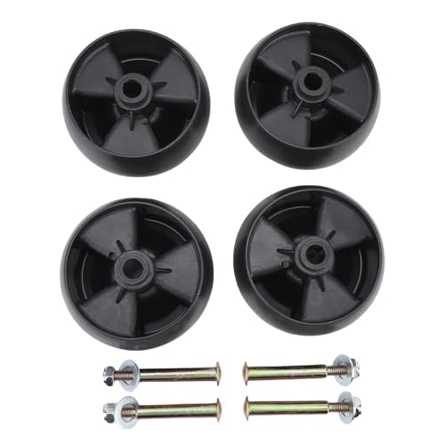 Cocoarm Deck Gauge Radsatz, Polypropylen 5 Zoll Ersatzrad für Cub Cadet LTX1040 LTX1042 LTX1045 LTX1046 LTX1050, Verschleißfest, Alterungsbeständig, Hitzebeständig, Kratzfest, von Cocoarm