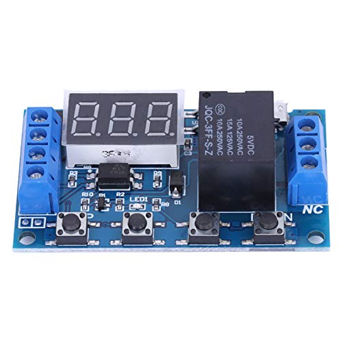 Cocoarm Digital Timer Relay Switch Modul 6V-30 V mit MICRO USB 5V unterstützen. von Cocoarm