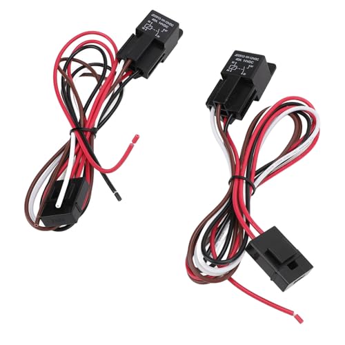 Cocoarm Dual Electric Lüfter Verkabelungskit Elektrische Kühlung Relais Kabelbaum Thermostat -Kit mit 40A Relais Kabelbaum für 10 12 14 16 Zoll Ventilator Hochspezifikation Cocoarm Dual Electric Lüfter Verkabelungskit Elektrische Kühlung Relais Kabelbaum Thermostat -Kit mit 40A Relais Kabelbaum für 10 12 14 16 Zoll Ventilator Hochspezifikation von Cocoarm