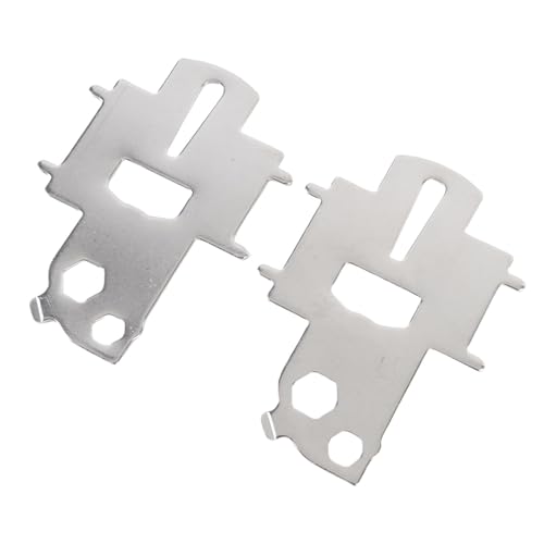 Cocoarm Edelstahl 2 -PCS -Füllschlüssel, Kraftstoffwassertankdecksfüllplatte für Yachtboot Marine, Rostfeste, Multi Funktionales Design mit Flaschenöffner, Kompakt und Tragbar für Easy (Tippe A) von Cocoarm