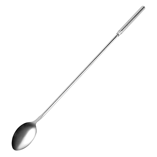Cocoarm Edelstahl-Barlöffel, 30 Cm Langer Cocktail-Rührlöffel mit Tropfenende Zum Mischen von Getränken Kaffee Tee Milch Bubble Tea Bar Café Haushalt Cocoarm Edelstahl-Barlöffel, 30 Cm Langer Cocktail-Rührlöffel mit Tropfenende Zum Mischen von Getränken Kaffee Tee Milch Bubble Tea Bar Café Haushalt von Cocoarm