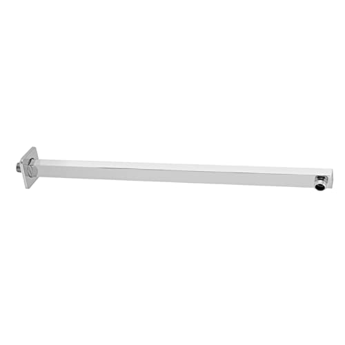 Cocoarm Edelstahl -Duschverlängerung Armverstellbarer Duschwinkel 60 Cm Chrom Finish mit Dekorabdeckung für Organisiertes Badezimmer von Cocoarm