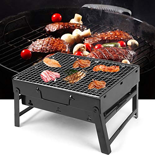 Cocoarm Edelstahl Klappgrill Grill Holzkohlegrill Tragbarer Grill für Camping -Picknick Im Freien mit Einfaches Falten -Design 35x27x19.5 Cm Cocoarm Edelstahl Klappgrill Grill Holzkohlegrill Tragbarer Grill für Camping -Picknick Im Freien mit Einfaches Falten -Design 35x27x19.5 Cm von Cocoarm