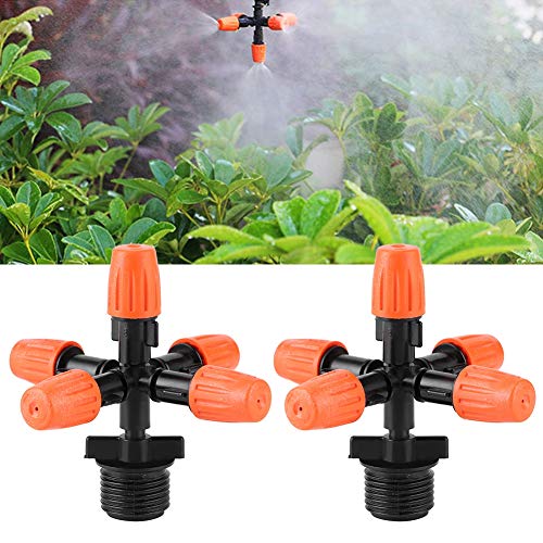 Cocoarm Effiziente Bewässerung, Premium Männlicher Fadengarten -Garten -Sprühdüse, Breiter Bewässerungsbereich Atomisierender Sprühkopf mit G1/2 für Gewächshäuser, Balkonen, Gärten, Rasenflächen, Cocoarm Effiziente Bewässerung, Premium Männlicher Fadengarten -Garten -Sprühdüse, Breiter Bewässerungsbereich Atomisierender Sprühkopf mit G1/2 für Gewächshäuser, Balkonen, Gärten, Rasenflächen, von Cocoarm