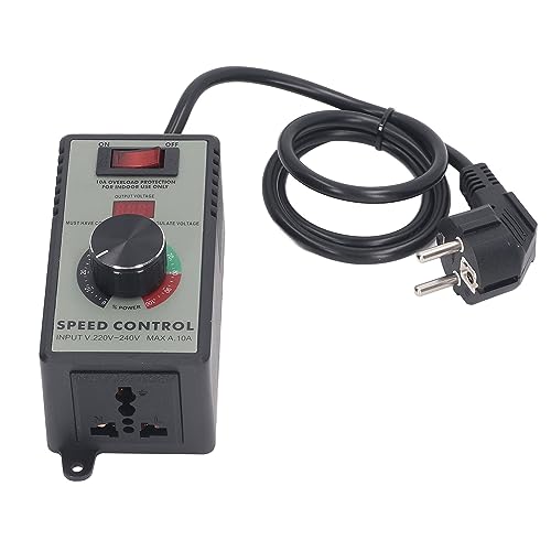 Cocoarm Elektrische Lüfter Variable Drehzahlregler Wolframlampen Hoher Genauigkeit Motor Speed Controller, 10A Sockel -Marmormaschinen Cocoarm Elektrische Lüfter Variable Drehzahlregler Wolframlampen Hoher Genauigkeit Motor Speed Controller, 10A Sockel -Marmormaschinen von Cocoarm