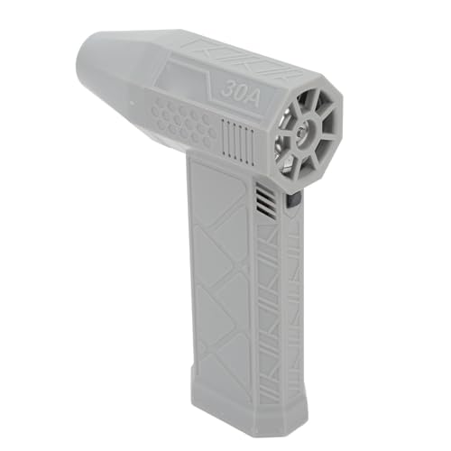 Cocoarm Elektrischer Luftkämpfer, Kabellos Hoher Stromluftgebläse mit 130000 U/Min, Jet-Trockengebläse Zum Reinigen von Tastaturen und Elektronik (Gray) von Cocoarm