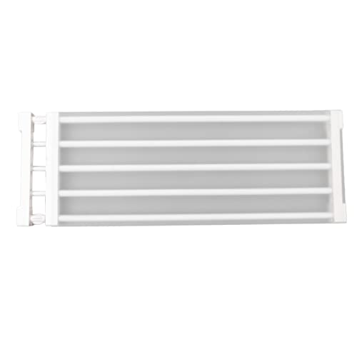 Cocoarm Erweiterbare Garderobenspannungsregal DIY-Kabinettsabteilungsregal mit 0-44 Pfund Ladungskapazität für die Schlafzimmerorganisation der Garderobe (75–120 cm/29,5–47,2 Zoll Länge) von Cocoarm