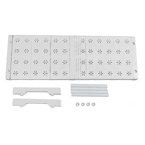 Cocoarm Erweiterbarer Kleiderschrank -Regal -Organizer, Langlebiges und Stabiles Design, Effiziente Raumorganisation, Easy Installation Closet Organizer für Kleiderschränke, Waschbecken (Länge von Cocoarm