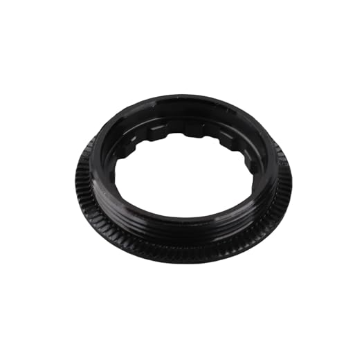 Cocoarm Fahrradkassettenschloss Fahrrad Schwungrad Radsprocket 4 Farben Aluminiumlegierung Leichtes Kompaktes Design Einfache Installation (Black) von Cocoarm
