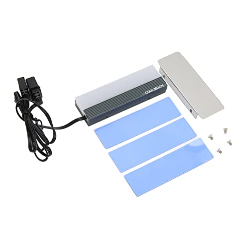 Cocoarm Festplattenkühlung Flansch RGB Backlight SSD -Kühlkühler für 2280 M.2 SSD, Effektive Wärmeabreise und -design mit Doppelter Schnittstelle für Computerbauer Cocoarm Festplattenkühlung Flansch RGB Backlight SSD -Kühlkühler für 2280 M.2 SSD, Effektive Wärmeabreise und -design mit Doppelter Schnittstelle für Computerbauer von Cocoarm