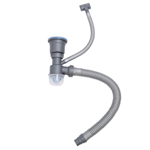 Cocoarm Flexible Expandable Sink Drain Pipe Kit, Küchenspülen-Schlauchablauf mit Edelstahl PP PVC Material, Großvolumiges Design für 1-1/4'' & 1-1/2'' Abflussloch Cocoarm Flexible Expandable Sink Drain Pipe Kit, Küchenspülen-Schlauchablauf mit Edelstahl PP PVC Material, Großvolumiges Design für 1-1/4'' & 1-1/2'' Abflussloch von Cocoarm