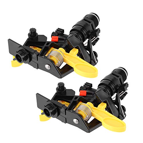 Cocoarm G1/2 Gartenrasen Rotierende Bewässerung Sprinkler Bewässerungssprühdüse mit 180-Grad-einstellbarer Rotation Zum Gleichzeitigen Sprühen mit Breiter Abdeckung Rasenwässerung Cocoarm G1/2 Gartenrasen Rotierende Bewässerung Sprinkler Bewässerungssprühdüse mit 180-Grad-einstellbarer Rotation Zum Gleichzeitigen Sprühen mit Breiter Abdeckung Rasenwässerung von Cocoarm