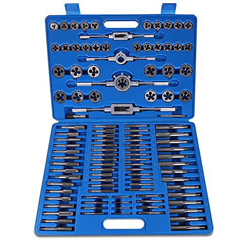 Cocoarm Gewindeschneider Set Gewindebohrer Set Gewindeschneider Set Profi 110 Stück/Set M2 M18 Gewindeschneider Mit Schraubenmutter,Verstellbarer Schraubenschlüssel,Robustes Handwerkzeug Set Cocoarm Gewindeschneider Set Gewindebohrer Set Gewindeschneider Set Profi 110 Stück/Set M2 M18 Gewindeschneider Mit Schraubenmutter,Verstellbarer Schraubenschlüssel,Robustes Handwerkzeug Set von Cocoarm
