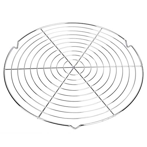 Cocoarm Grillnetz, Rundes Grillgitter Gitterrost Rund Backgitter Kuchengitter Mehrzweckgrill Kühlrost Grillgitterrost Kugelgrill und Holzkohlegrill Gittergestell Outdoor Camping Picknick Cocoarm Grillnetz, Rundes Grillgitter Gitterrost Rund Backgitter Kuchengitter Mehrzweckgrill Kühlrost Grillgitterrost Kugelgrill und Holzkohlegrill Gittergestell Outdoor Camping Picknick von Cocoarm