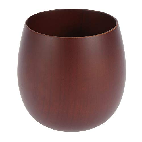 Cocoarm Große Bauchholz -Tee -Tasse Holzkaffeetasse, Gesundheitsgetränke für die des Teeliebhabers mit Vielseitigem Gebrauch von Cocoarm