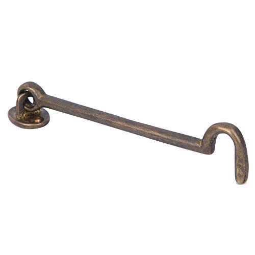 Cocoarm Hoch -Streit -Sicherheitsfenster Barrieren Antique Messingwindstange für Büroheimsicherheit 17 X 3,1 Cm Anwendbares Stadium: Büro, Zuhause (Antike Messing) von Cocoarm