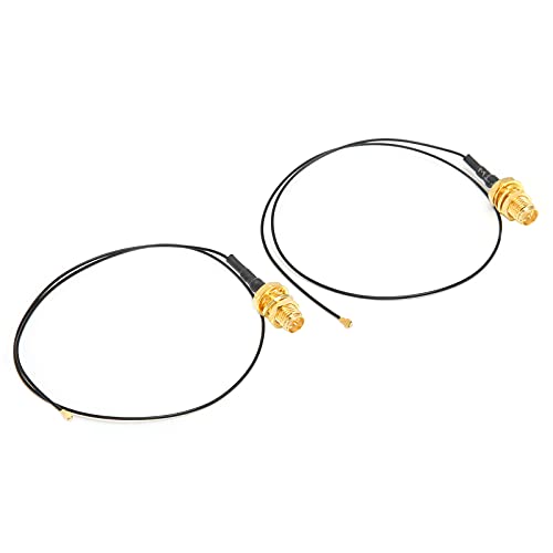 Cocoarm Hohe Verstärkung IPEX 4 Bis RP-SMA-Weibchenfaden für M.2 Externe Antenne, 30 Cm Kabellänge, Kompatibel mit NGFF 802.11-drahtlosen Karten, RP-SMA Female, Paket mit 2 Cocoarm Hohe Verstärkung IPEX 4 Bis RP-SMA-Weibchenfaden für M.2 Externe Antenne, 30 Cm Kabellänge, Kompatibel mit NGFF 802.11-drahtlosen Karten, RP-SMA Female, Paket mit 2 von Cocoarm