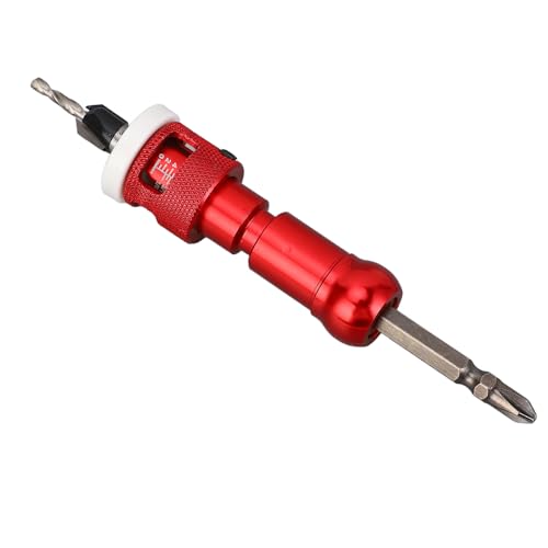 Cocoarm Holz Countersink -Bohrer Bit Set Einstellbare Tiefe Stop Schnellfreisetzung für Benchbohrer Handbohrer Ladestapel Cocoarm Holz Countersink -Bohrer Bit Set Einstellbare Tiefe Stop Schnellfreisetzung für Benchbohrer Handbohrer Ladestapel von Cocoarm