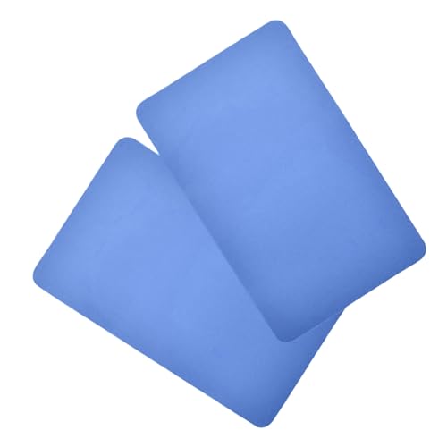 Cocoarm Kayak Repair Patch PVC Gummi -Boots -Reparatur Kit 2PCS 7,87 X 4,72 Zoll Aufblasbarer Bootskanu Kayak Reparaturflecken mit Dickem PVC Material für Langlebige Korrekturen (Blue) von Cocoarm