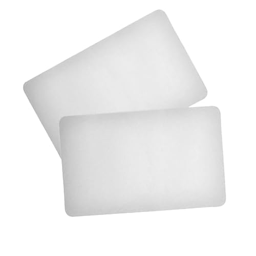 Cocoarm Kayak Repair Patch PVC Gummi -Boots -Reparatur Kit 2PCS 7,87 X 4,72 Zoll Aufblasbarer Bootskanu Kayak Reparaturflecken mit Dickem PVC Material für Langlebige Korrekturen (White) von Cocoarm