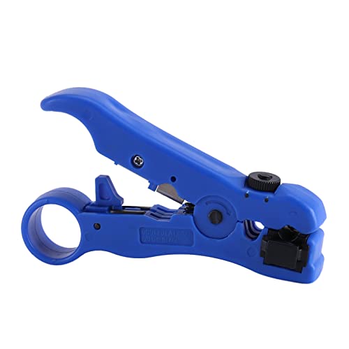 Cocoarm Koaxial Striping Zierleisten Drahtstripper-Werkzeug für RG59 RG6 RG7 RG11 mit Einstellbarem Blatt Leicht 95G Multifunktionaler Kabelstripper für UTP STP Twisted Pair Flat Telefon Cocoarm Koaxial Striping Zierleisten Drahtstripper-Werkzeug für RG59 RG6 RG7 RG11 mit Einstellbarem Blatt Leicht 95G Multifunktionaler Kabelstripper für UTP STP Twisted Pair Flat Telefon von Cocoarm