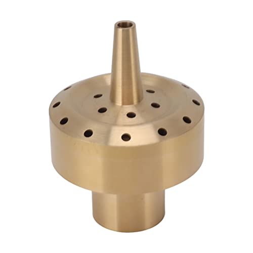 Cocoarm Langlebiger Messingsäulen -Sprinkler -Sprühkopf, Faszinierende Wasseranzeige für Parkbrunnen/Hotelbrunnen Erstellen (G3/4in 10,4 cm) von Cocoarm
