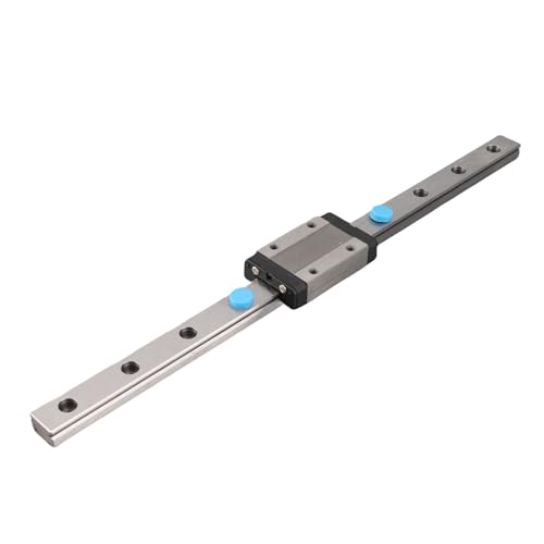 Cocoarm Lineare Schienenführung, Metallminiatur -Schienenschiene mit Hoher Präzision, Kompaktes Design und Glatte Bewegung für CNC -Maschinen und 3D Drucker (250 mm) von Cocoarm