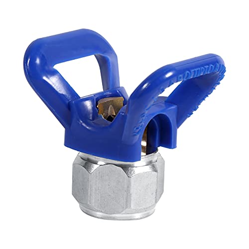 Cocoarm Luftloser Sprühhalter Düsen Sitzschutz Sprühdüsenschutz für Luftfreies Sprühgerät mit G7/8-14 Gewindegröße 11,42 Mm Durchmesser 10,5 Mm Mittelabstand von Cocoarm