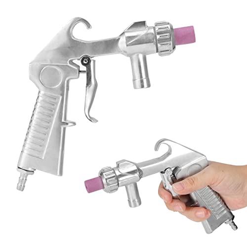 Cocoarm Luftsand Sandstrahlpistole mit 4 Keramikdüsen 60-120 Psi Zur Rostentfernung Oberflächenpolieraluminium-Legierung Trigger Griff 13,5 X 17,5 cm Cocoarm Luftsand Sandstrahlpistole mit 4 Keramikdüsen 60-120 Psi Zur Rostentfernung Oberflächenpolieraluminium-Legierung Trigger Griff 13,5 X 17,5 cm von Cocoarm