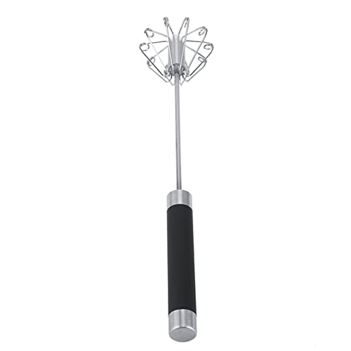 Cocoarm Manuellem Schneebesen Handmischer Edelstahl Eierschläger Rotatable Push Mixer Wiederverwendbar mit Bequemer Plastikgriff für Küchenspeisesaal Cocoarm Manuellem Schneebesen Handmischer Edelstahl Eierschläger Rotatable Push Mixer Wiederverwendbar mit Bequemer Plastikgriff für Küchenspeisesaal von Cocoarm