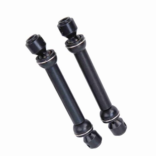 Cocoarm Metal Playerwelle auf Einer Glatten Oberfläche Flexible Universelle Einstellung für SCX10 D90 RC Crawler Black 2PCS RC -Zubehör (112–152 mm) von Cocoarm
