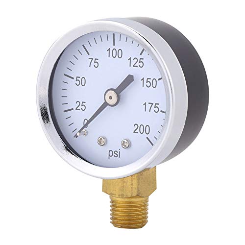 Cocoarm Mini -Manometer, Präzise Messung, Tragbares Design, Stabile Leistung, Vielseitige Anwendungen, Geeignet für Luftwasseröl, Einfache Installation mit 1/4 NPT -Faden, Seite Cocoarm Mini -Manometer, Präzise Messung, Tragbares Design, Stabile Leistung, Vielseitige Anwendungen, Geeignet für Luftwasseröl, Einfache Installation mit 1/4 NPT -Faden, Seite von Cocoarm