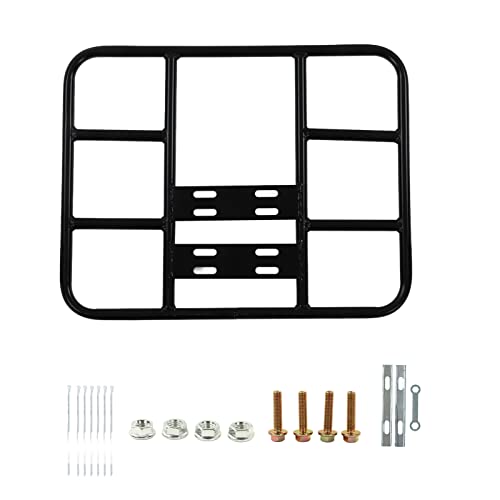 Cocoarm Motorrad -Lebensmittel -Lieferbox Rack Rack mit 80 Kg Ladekapazität für Motorrad Elektrofahrrad mit Nahtloser Glatte Oberfläche (Typ 2 48/38) von Cocoarm