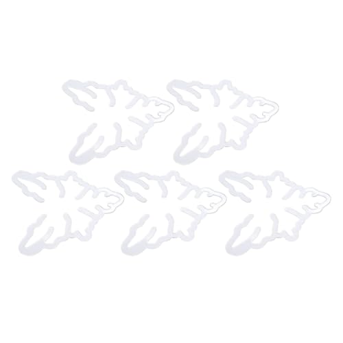 Cocoarm Pflanzen, die Steigende Stützklemmset, Premium -Acrylpflanzenunterstützung mit Unsichtbarer und Sanfter Stütze, Geeignet für Verschiedene Innen- und Außenanlagen, Einfach zu Bedienen, zu von Cocoarm