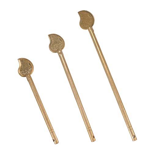 Cocoarm Premium Messing Chinese Latch Screw/Fastener Locking Pin Set Antique Design für Garderobenentüren 3 X Chinesische Latch Screw/Fastener Cocoarm Premium Messing Chinese Latch Screw/Fastener Locking Pin Set Antique Design für Garderobenentüren 3 X Chinesische Latch Screw/Fastener von Cocoarm