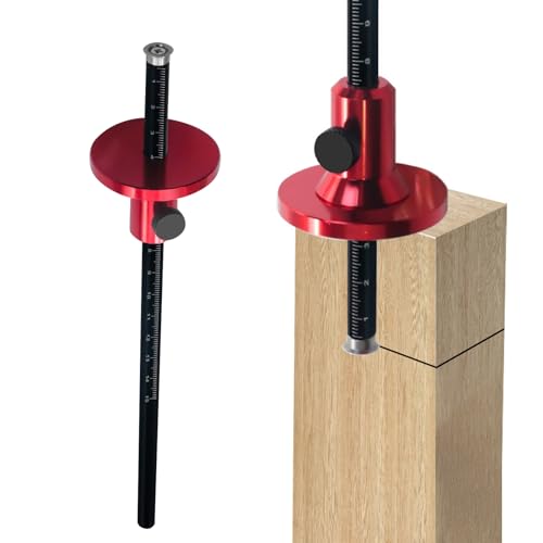 Cocoarm Radmarkierungsmesser Holzschreiber Metrisch Und Zoll Markierungswerkzeug Holzbearbeitungsschreiber Holzbearbeitung Messlayout Werkzeug Lineal Markierungslehre Linie von Cocoarm