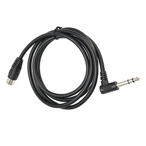 Cocoarm Rechtwinkel 6,35 Mm Bis MIDI DIN 5PIN Kabel Einfacher Anschluss für Audioberufe PVC Cocoarm Rechtwinkel 6,35 Mm Bis MIDI DIN 5PIN Kabel Einfacher Anschluss für Audioberufe PVC von Cocoarm