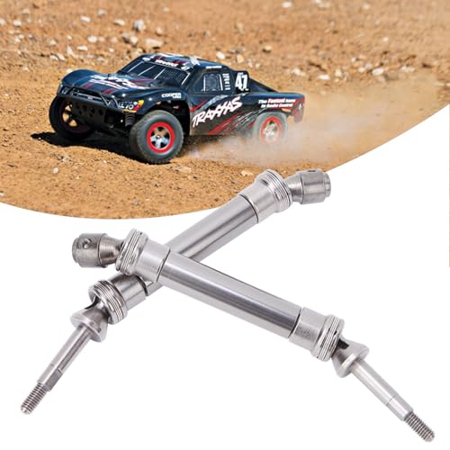 Cocoarm Rugged Metall Heck CVD -Antriebswell -Kit für Slash 1/10 RC Car NSV775 Ersatzteil für RC Enthusiasten Upgrade (Ti-Farbe) von Cocoarm