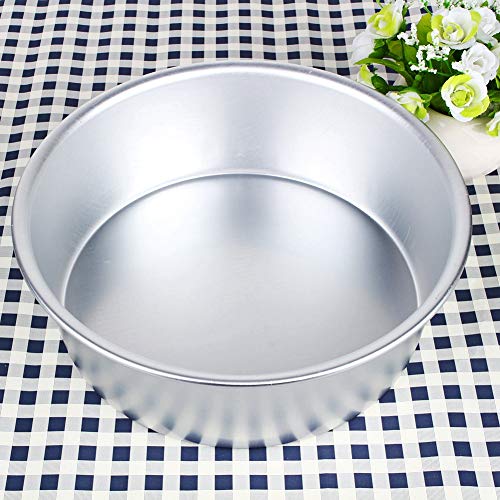 Cocoarm Runde Kuchenpfanne Nicht -Stick -Aluminium Legierungs Backform Backgeschirr mit Unterschiedlichen Größen, Geeignet für den Gebrauch von zu Hause und in der Laden Sie, Erstellen Sie Schöne von Cocoarm