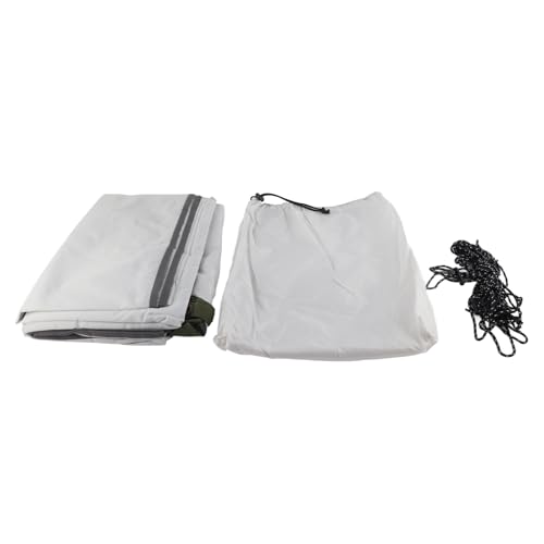 Cocoarm Schattensegel Sonnenschutz Markisenplane Rechteckig 3x4m Polyester Tragbar Zusammenklappbar mit 4m Nylonseilen für Outdoor Garten Terrasse Camping von Cocoarm