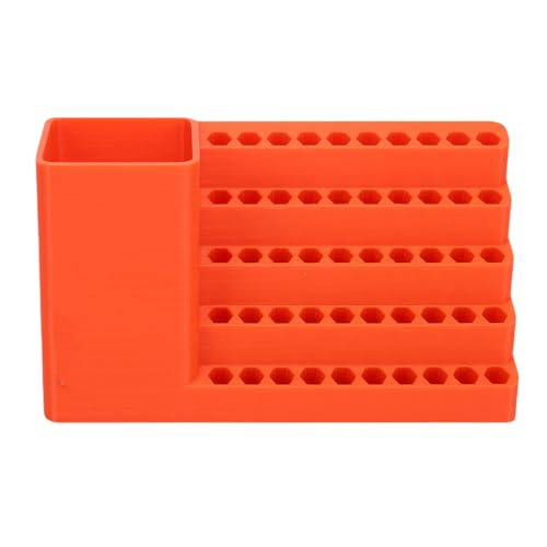 Cocoarm Schraubendreher-Bit-Organizer-Halter, 50 Löcher Schreibtisch-Schraubendreher-Bit-Aufbewahrungsständer Schraubendreher-Bit-Werkzeug-Organizer mit Rutschfester Auslegung für von Cocoarm