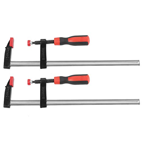 Cocoarm Schraubzwingen Set 2 Stück Schraubzwinge Tiefspann Heavy Duty F Klemmzwinge Temperguss Spannweite Holzbearbeitung DIY Handwerkzeug Kit 50 x 300mm (2 Stück) von Cocoarm